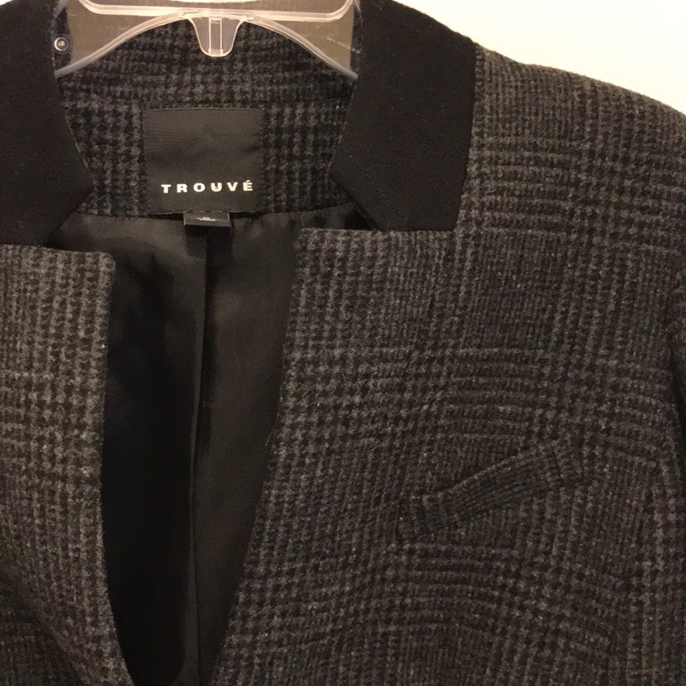 Plaid Trouvé Blazer, NWT - Picture 2 of 4